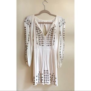 Free people white dress size 2